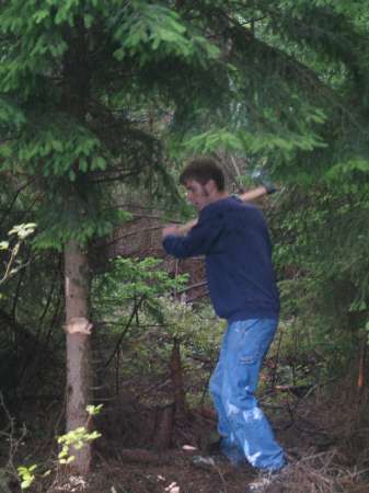 2006 124 Kerb 1.Tannen holen 088